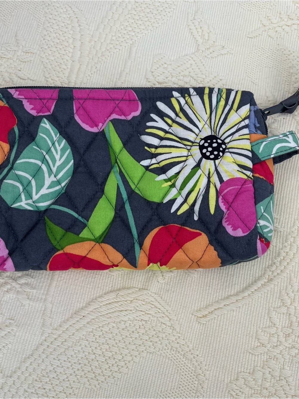 Vera Bradley Jazzy Blooms Mini Cosmetic Bag